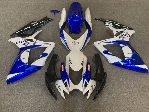 2006-2007 Blue Corona Suzuki GSXR 600-750 Motorcycle Fairing UK 2006-2007 Blue Corona Suzuki GSXR 600-750 Motorcycle Fairing UK