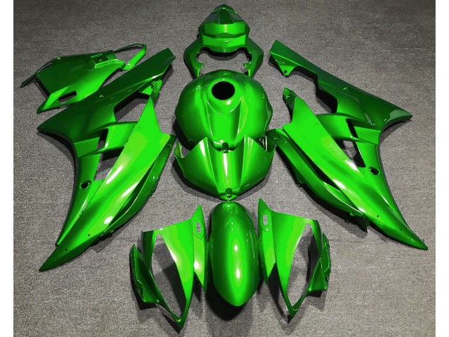 2006-2007 Gloss Green Yamaha R6 Motorcycle Fairing UK