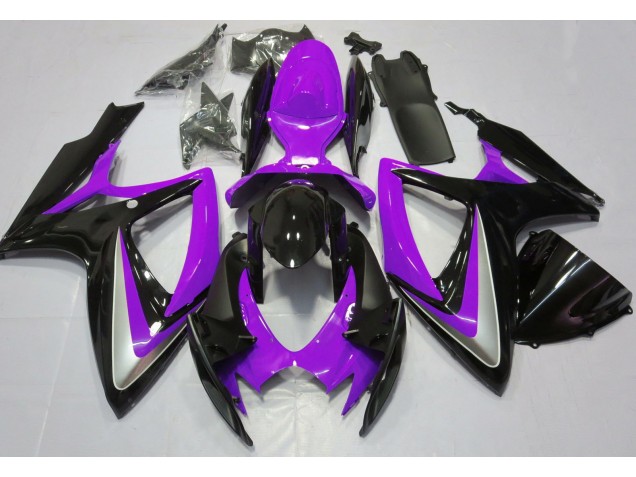 2006-2007 Gloss Purple Debadged Suzuki GSXR 600-750 Motorcycle Fairing UK 2006-2007 Gloss Purple Debadged Suzuki GSXR 600-750 Motorcycle Fairing UK