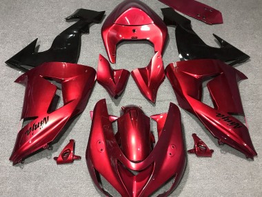2006-2007 Gloss Red Kawasaki ZX10R Motorcycle Fairing UK
