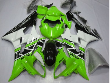 2006-2007 Green OEM Style Yamaha R6 Motorcycle Fairing UK