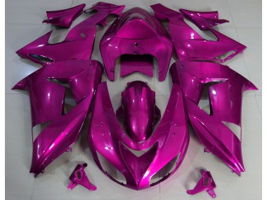 2006-2007 Hot Pink Plain Kawasaki ZX10R Motorcycle Fairing UK