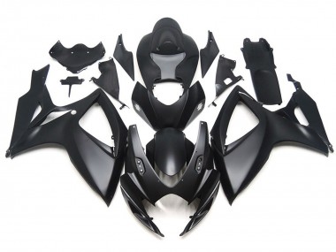 2006-2007 Matte Black OEM Custom Style Suzuki GSXR 600-750 Motorcycle Fairing UK