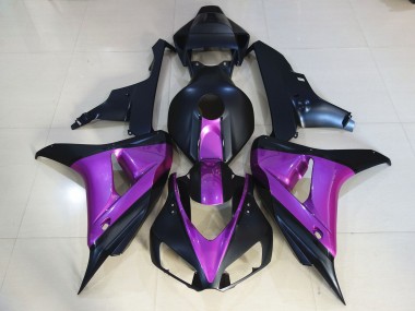 2006-2007 Matte Black Purple Honda CBR1000RR Motorcycle Fairing UK