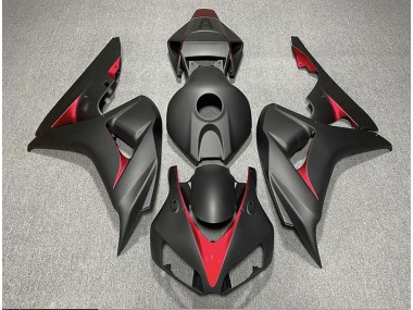2006-2007 Matte Black and Light Blue Honda CBR1000RR Motorcycle Fairing UK