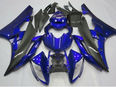 2006-2007 Metallic Blue & Black Yamaha R6 Motorcycle Fairing UK