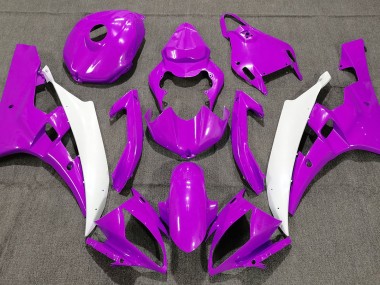 2006-2007 Pearl Purple Yamaha R6 Motorcycle Fairing UK