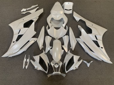 2006-2007 Pearl White Yamaha R6 Motorcycle Fairing UK