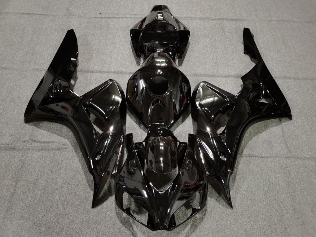 2006-2007 Plain Gloss Black Honda CBR1000RR Motorcycle Fairing UK 2006-2007 Plain Gloss Black Honda CBR1000RR Motorcycle Fairing UK