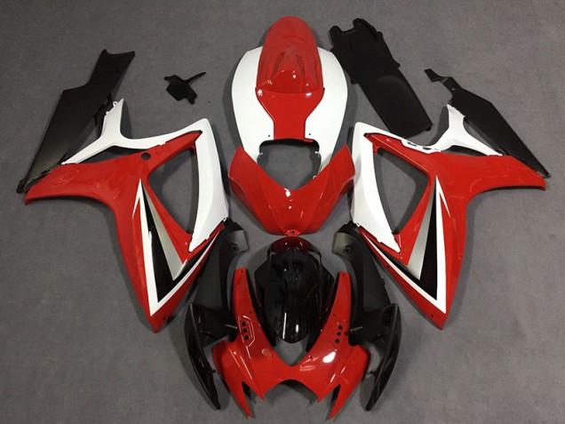2006-2007 Red Style Suzuki GSXR 600-750 Motorcycle Fairing UK 2006-2007 Red Style Suzuki GSXR 600-750 Motorcycle Fairing UK