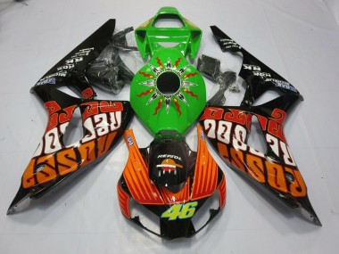 2006-2007 Rossi Lime Honda CBR1000RR Motorcycle Fairing UK