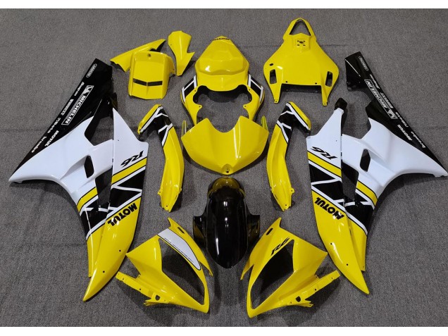 2006-2007 Yellow OEM Style Yamaha R6 Motorcycle Fairing UK 2006-2007 Yellow OEM Style Yamaha R6 Motorcycle Fairing UK