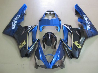 2006-2008 Blue and Black Triumph Daytona 675 Motorcycle Fairing UK