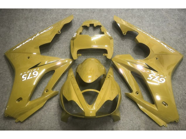2006-2008 Gold Triumph Daytona 675 Motorcycle Fairing UK 2006-2008 Gold Triumph Daytona 675 Motorcycle Fairing UK