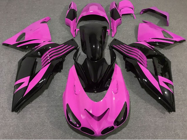 2006-2011 Bright Pink Kawasaki ZX14R Motorcycle Fairing UK 2006-2011 Bright Pink Kawasaki ZX14R Motorcycle Fairing UK