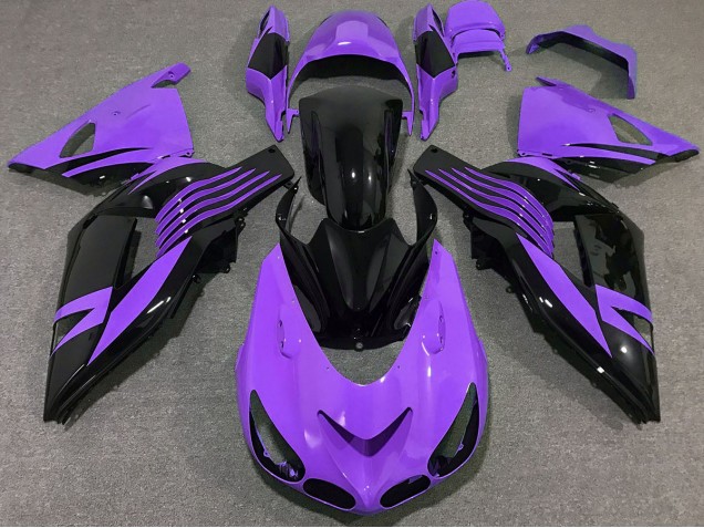 2006-2011 Bright Purple Kawasaki ZX14R Motorcycle Fairing UK 2006-2011 Bright Purple Kawasaki ZX14R Motorcycle Fairing UK