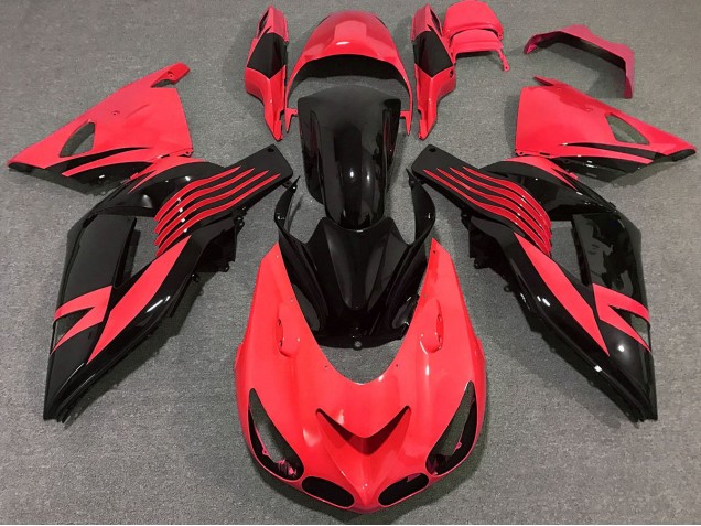 2006-2011 Bright Red Kawasaki ZX14R Motorcycle Fairing UK 2006-2011 Bright Red Kawasaki ZX14R Motorcycle Fairing UK