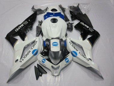 2007-2008 Blue KM and Black Honda CBR600RR Motorcycle Fairing UK