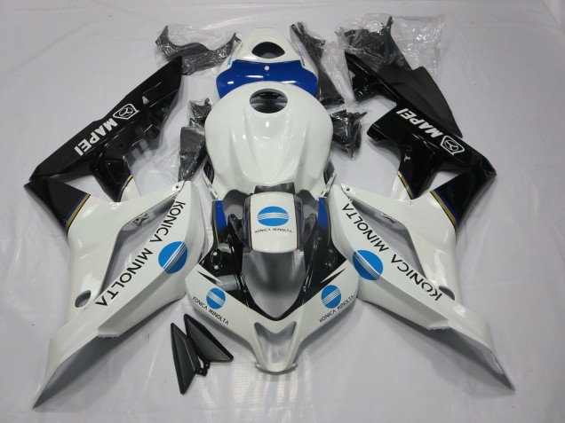 2007-2008 Blue KM and Black Honda CBR600RR Motorcycle Fairing UK 2007-2008 Blue KM and Black Honda CBR600RR Motorcycle Fairing UK