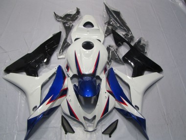 2007-2008 Blue White OEM Style Honda CBR600RR Motorcycle Fairing UK