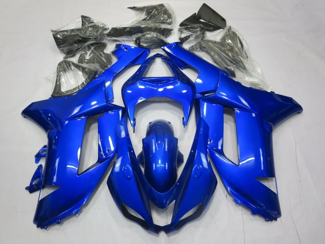 2007-2008 Complete Blue Kawasaki ZX6R Motorcycle Fairing UK 2007-2008 Complete Blue Kawasaki ZX6R Motorcycle Fairing UK