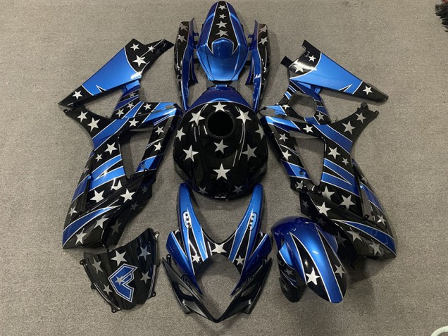 2007-2008 Custom Pearl Star Style Suzuki GSXR 1000 Motorcycle Fairing UK 2007-2008 Custom Pearl Star Style Suzuki GSXR 1000 Motorcycle Fairing UK