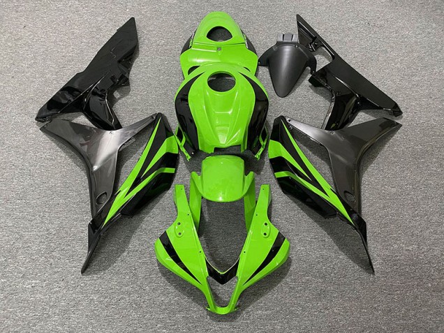 2007-2008 Electric Green OEM Style & Grey Honda CBR600RR Motorcycle Fairing UK 2007-2008 Electric Green OEM Style & Grey Honda CBR600RR Motorcycle Fairing UK