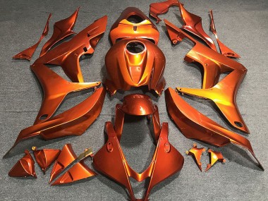 2007-2008 Flat Orange Honda CBR600RR Motorcycle Fairing UK