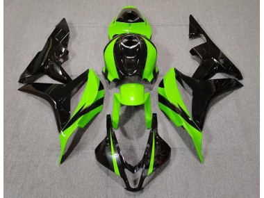2007-2008 Lime Green and Black Honda CBR600RR Motorcycle Fairing UK