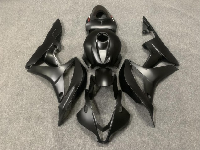 2007-2008 Matte Black & Honda CBR600RR Motorcycle Fairing UK 2007-2008 Matte Black & Honda CBR600RR Motorcycle Fairing UK