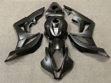 2007-2008 Matte Black Red Decal Honda CBR600RR Motorcycle Fairing UK