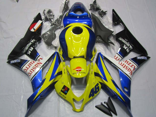 2007-2008 Nastro Azzurro Honda CBR600RR Motorcycle Fairing UK 2007-2008 Nastro Azzurro Honda CBR600RR Motorcycle Fairing UK