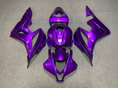 2007-2008 Pearl Purple Plain Honda CBR600RR Motorcycle Fairing UK