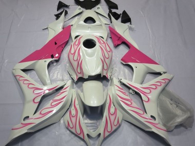 2007-2008 Pink Flame Honda CBR600RR Motorcycle Fairing UK
