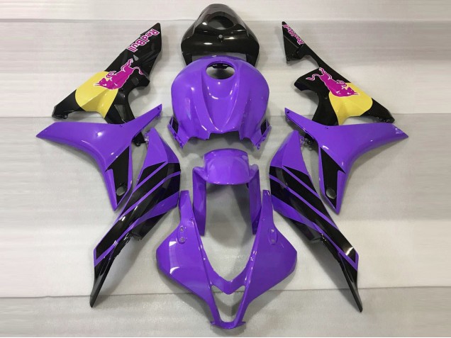 2007-2008 Purple & Pink Bull Honda CBR600RR Motorcycle Fairing UK 2007-2008 Purple & Pink Bull Honda CBR600RR Motorcycle Fairing UK