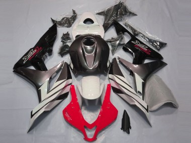 2007-2008 Red White and Gray Honda CBR600RR Motorcycle Fairing UK