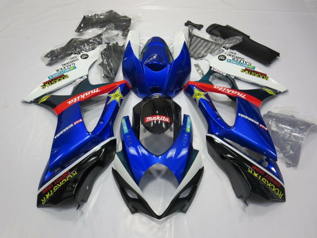 2007-2008 Rockstar Suzuki GSXR 1000 Motorcycle Fairing UK 2007-2008 Rockstar Suzuki GSXR 1000 Motorcycle Fairing UK