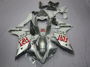 2007-2008 Silver Fiat Yamaha R1 Motorcycle Fairing UK