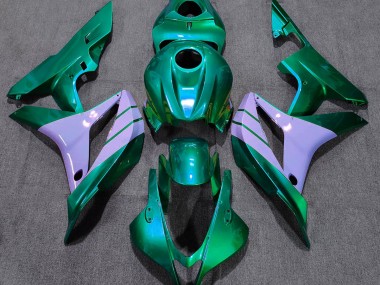 2007-2008 Turquoise and Milky Purple Honda CBR600RR Motorcycle Fairing UK
