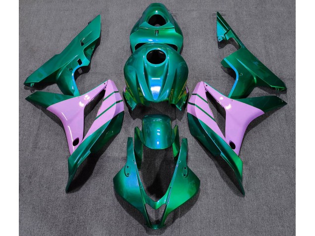 2007-2008 Turquoise and Pink Honda CBR600RR Motorcycle Fairing UK 2007-2008 Turquoise and Pink Honda CBR600RR Motorcycle Fairing UK