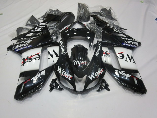 2007-2008 West Kawasaki ZX6R Motorcycle Fairing UK 2007-2008 West Kawasaki ZX6R Motorcycle Fairing UK