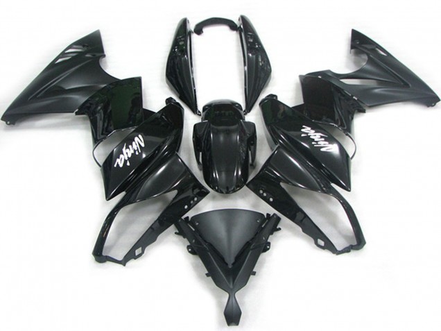 2007-2011 Black Kit Kawasaki Ninja 650R Motorcycle Fairing UK 2007-2011 Black Kit Kawasaki Ninja 650R Motorcycle Fairing UK