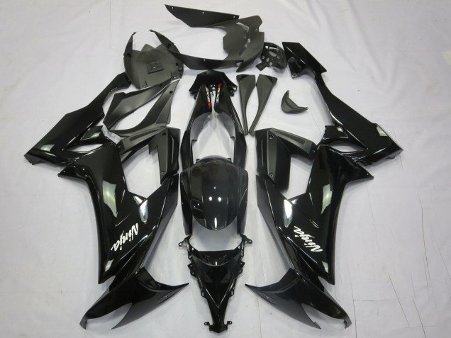 2008-2010 Black Ninja Kawasaki ZX10R Motorcycle Fairing UK 2008-2010 Black Ninja Kawasaki ZX10R Motorcycle Fairing UK