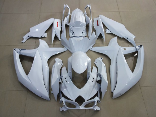 2008-2010 Bright White and Red Suzuki GSXR 600-750 Motorcycle Fairing UK 2008-2010 Bright White and Red Suzuki GSXR 600-750 Motorcycle Fairing UK