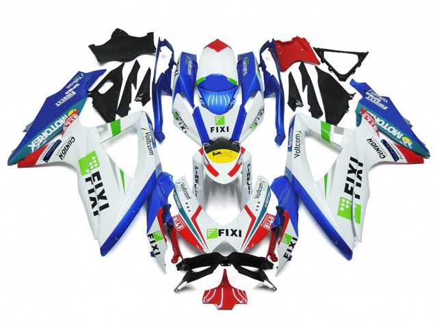 2008-2010 FIXI Custom Suzuki GSXR 600-750 Motorcycle Fairing UK 2008-2010 FIXI Custom Suzuki GSXR 600-750 Motorcycle Fairing UK