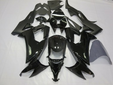2008-2010 Gloss Black Kawasaki ZX10R Motorcycle Fairing UK