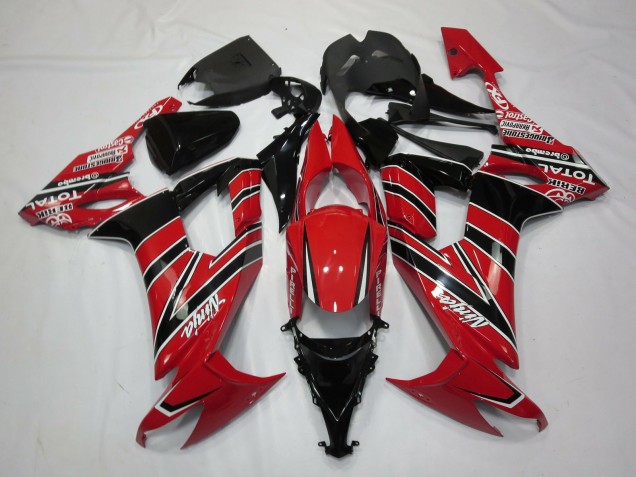 2008-2010 Red Black Kawasaki ZX10R Motorcycle Fairing UK 2008-2010 Red Black Kawasaki ZX10R Motorcycle Fairing UK