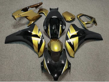 2008-2011 Gold and Black Honda CBR1000RR Motorcycle Fairing UK