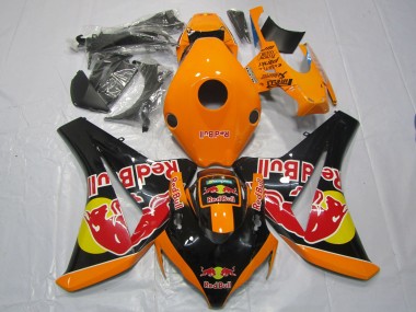 2008-2011 Orange Red Bull Honda CBR1000RR Motorcycle Fairing UK