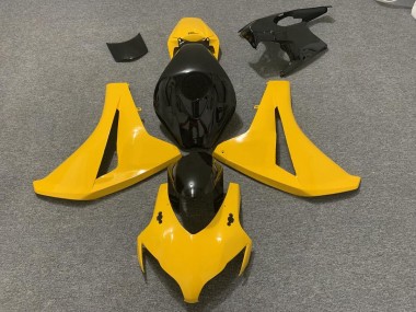 2008-2011 Pearl Yellow and Black Honda CBR1000RR Motorcycle Fairing UK